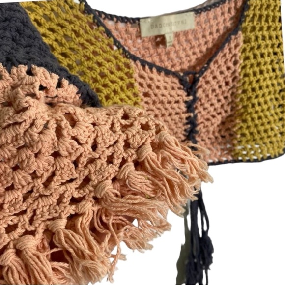 Boho knit cropped top​ - Picture 3 of 3